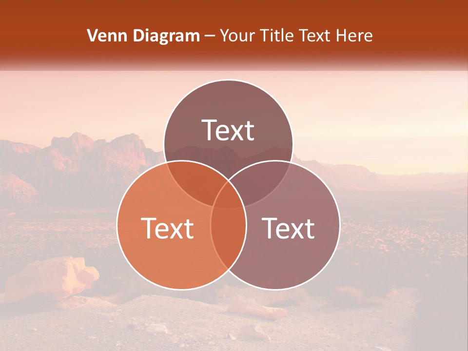 Chocolate Postage Star PowerPoint Template