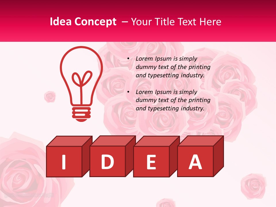 Element Happiness Bday PowerPoint Template