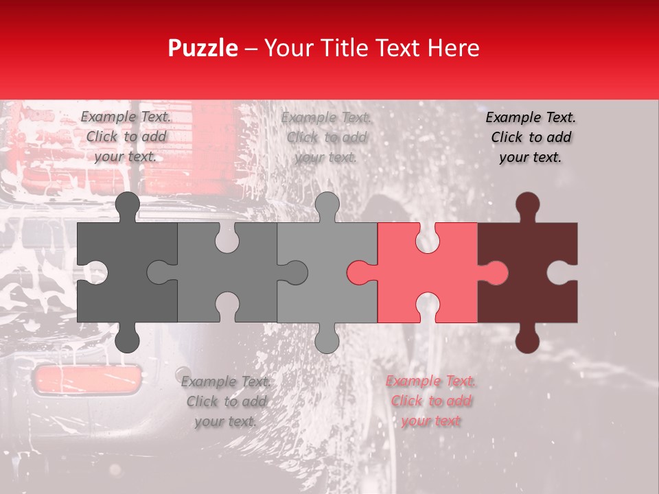 Happy Set Element PowerPoint Template