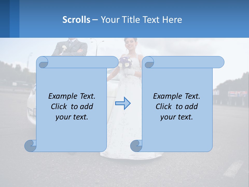 Girl Sweet Spiral PowerPoint Template