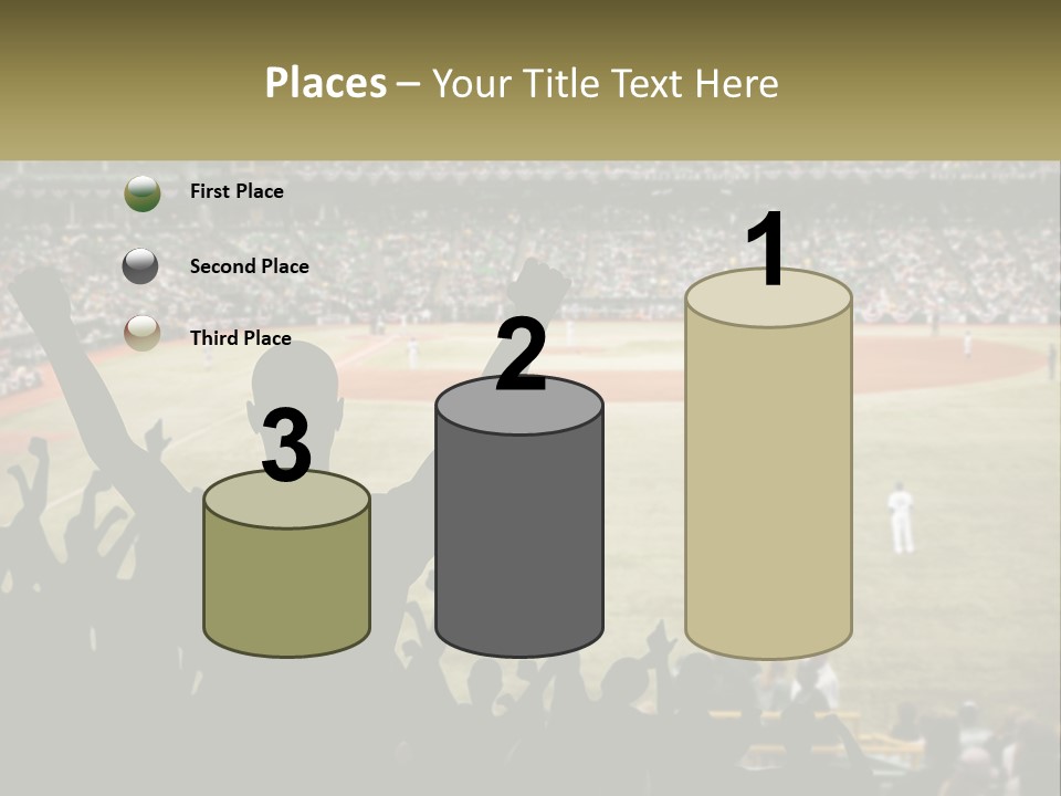 Girl Cake Happiness PowerPoint Template