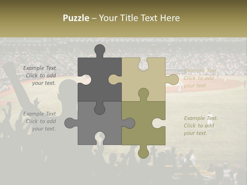 Girl Cake Happiness PowerPoint Template