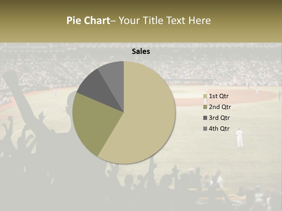 Girl Cake Happiness PowerPoint Template