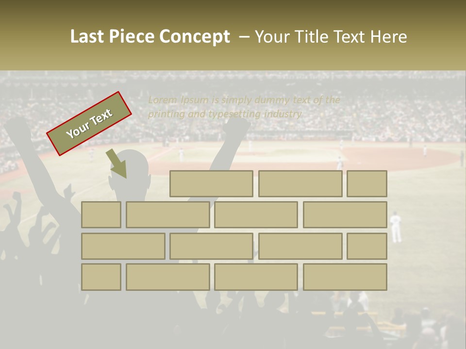 Girl Cake Happiness PowerPoint Template