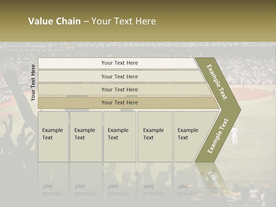 Girl Cake Happiness PowerPoint Template