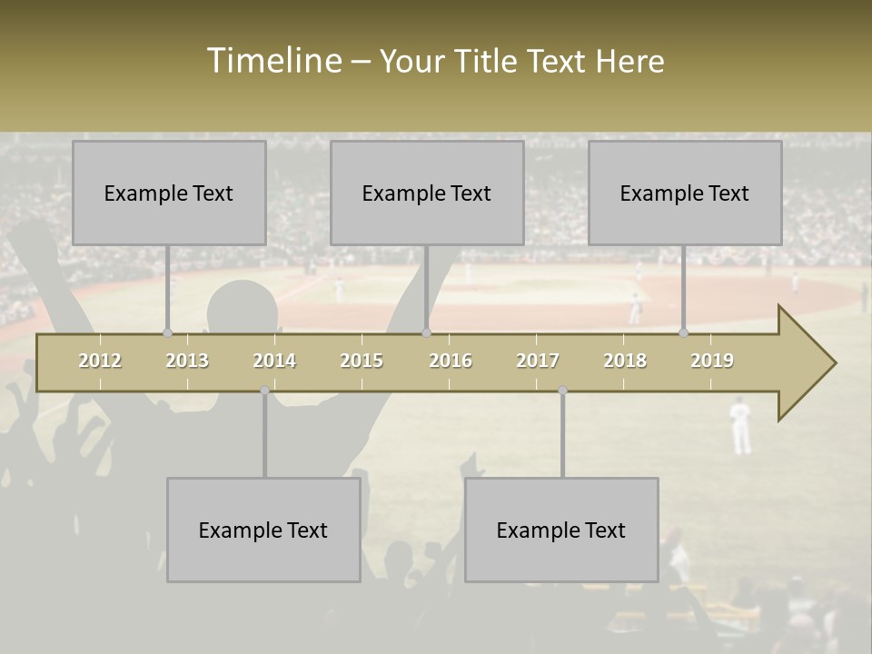 Girl Cake Happiness PowerPoint Template