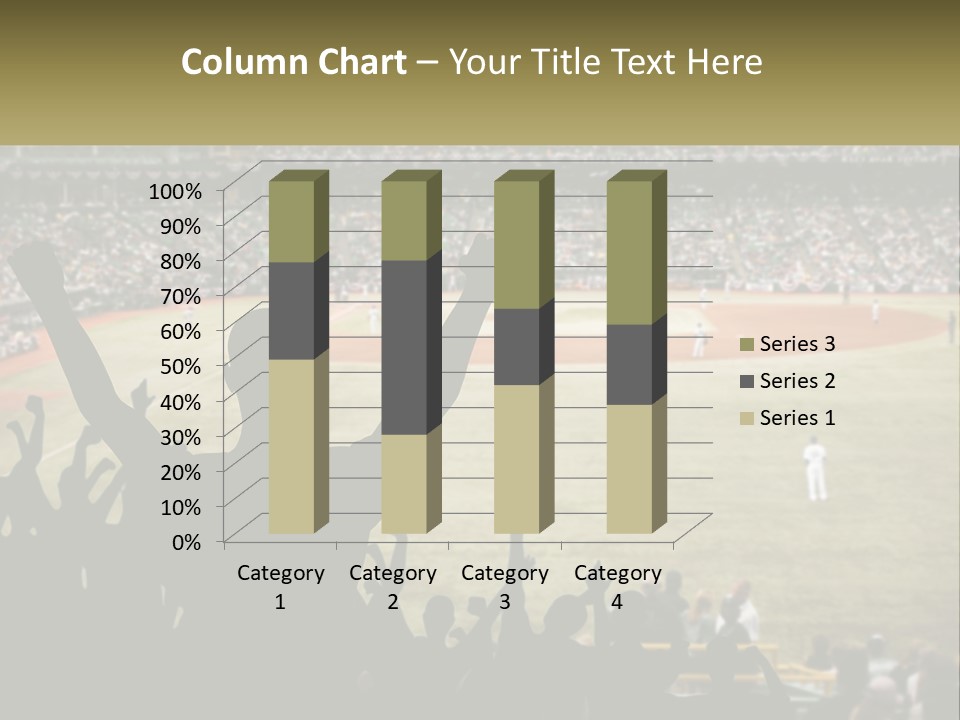 Girl Cake Happiness PowerPoint Template
