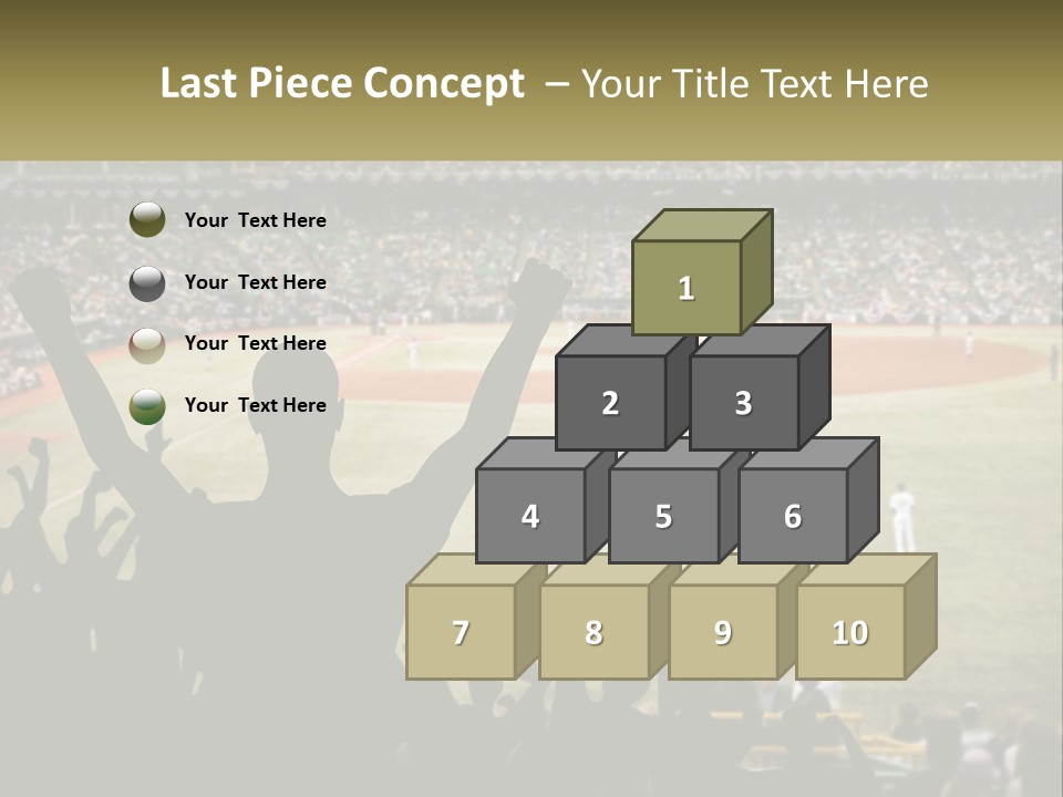 Girl Cake Happiness PowerPoint Template