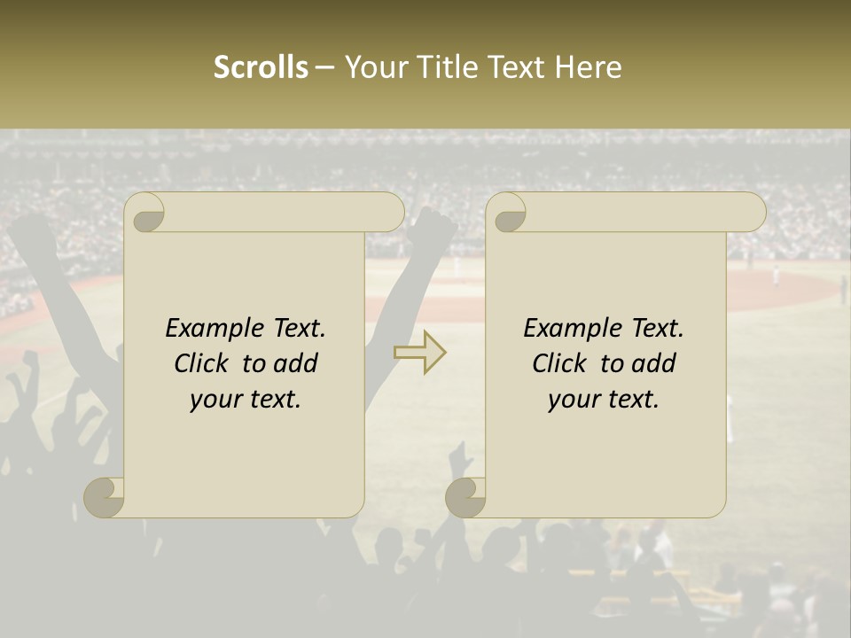 Girl Cake Happiness PowerPoint Template