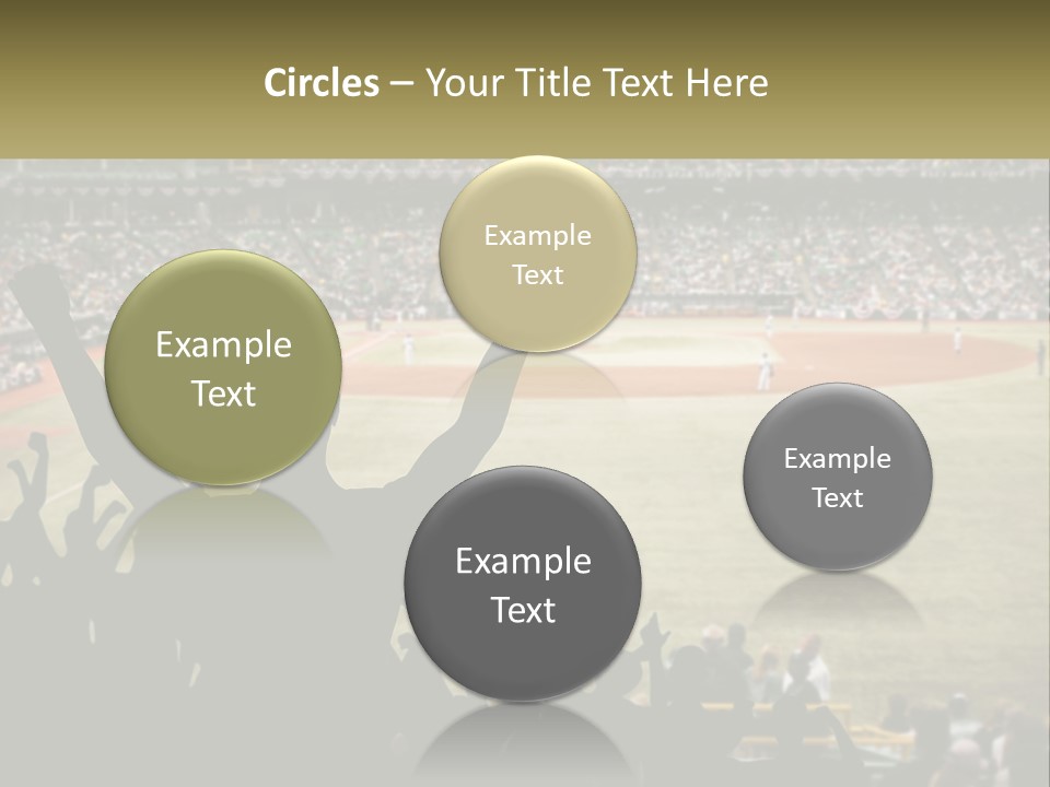 Girl Cake Happiness PowerPoint Template