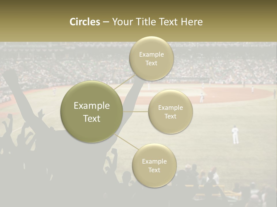 Girl Cake Happiness PowerPoint Template