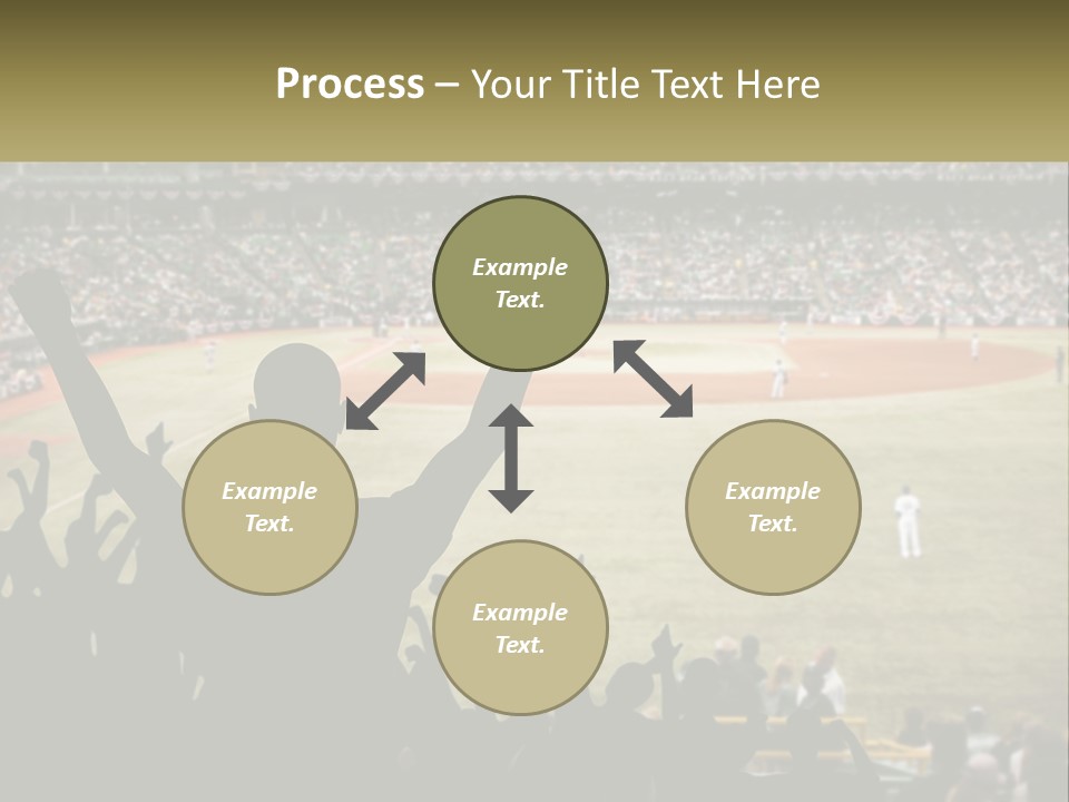 Girl Cake Happiness PowerPoint Template