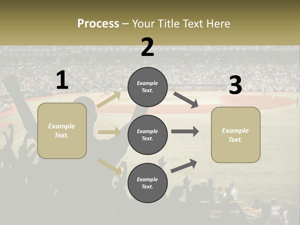 Girl Cake Happiness PowerPoint Template