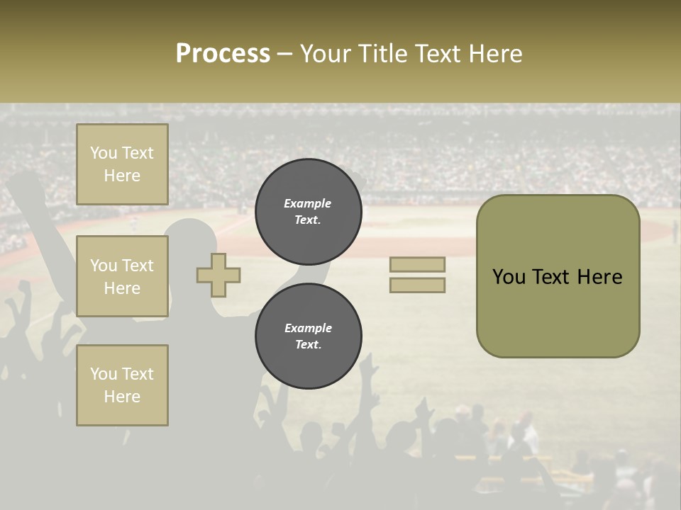 Girl Cake Happiness PowerPoint Template
