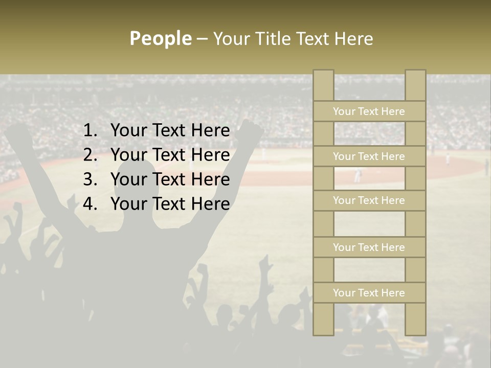 Girl Cake Happiness PowerPoint Template