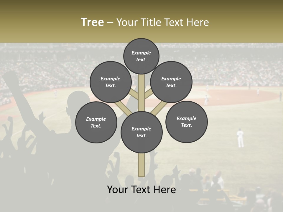 Girl Cake Happiness PowerPoint Template