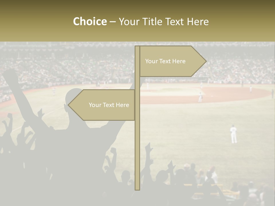 Girl Cake Happiness PowerPoint Template