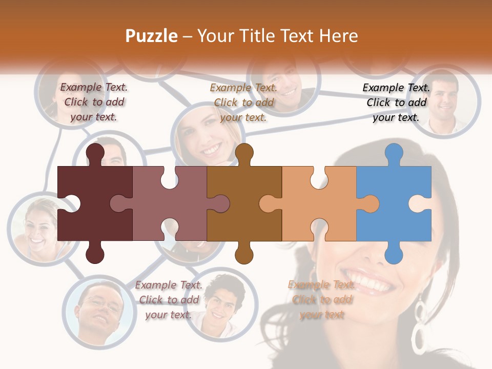 Sweet Stamp Cartoon PowerPoint Template