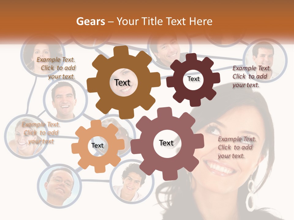 Sweet Stamp Cartoon PowerPoint Template