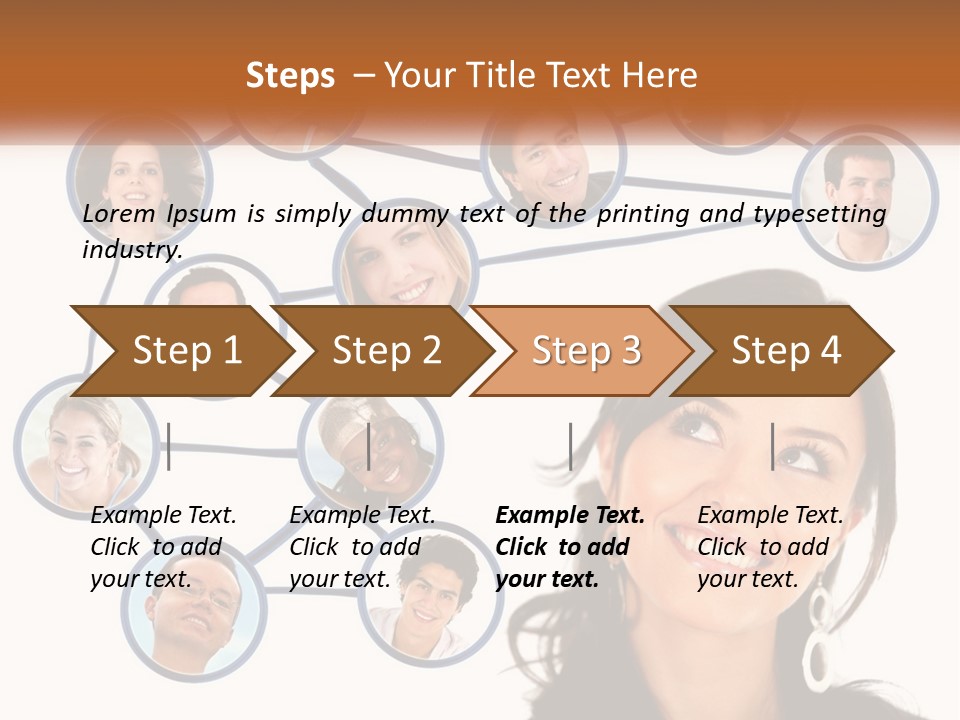 Sweet Stamp Cartoon PowerPoint Template