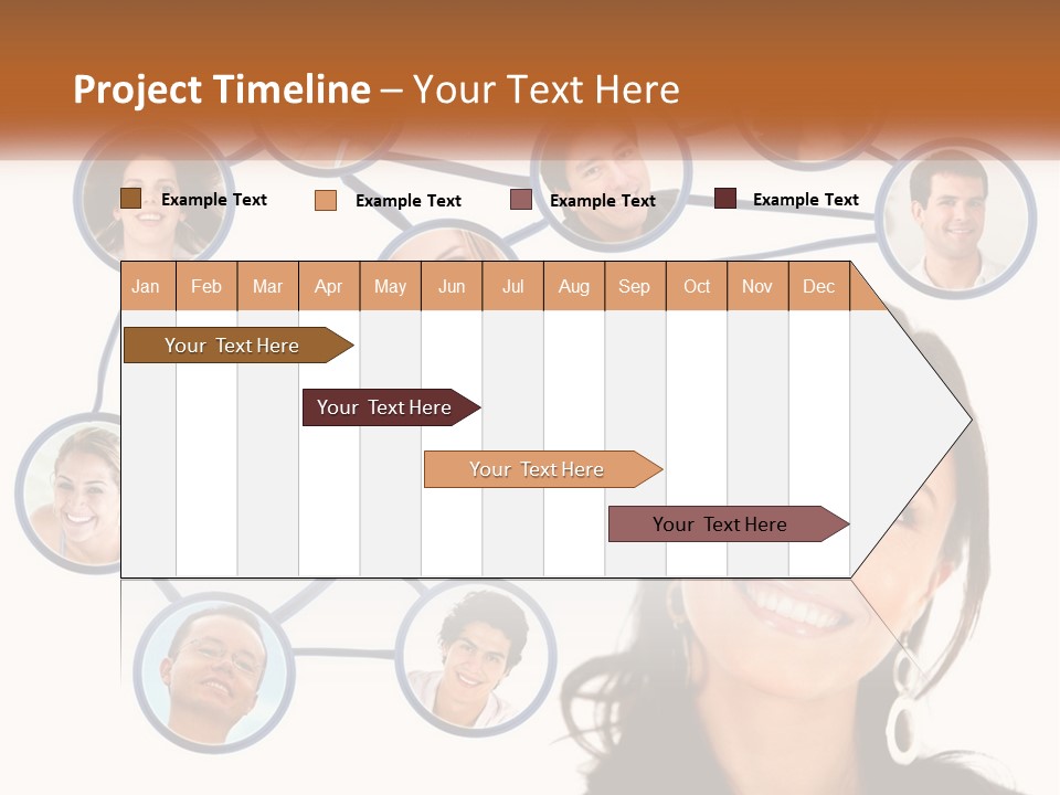 Sweet Stamp Cartoon PowerPoint Template