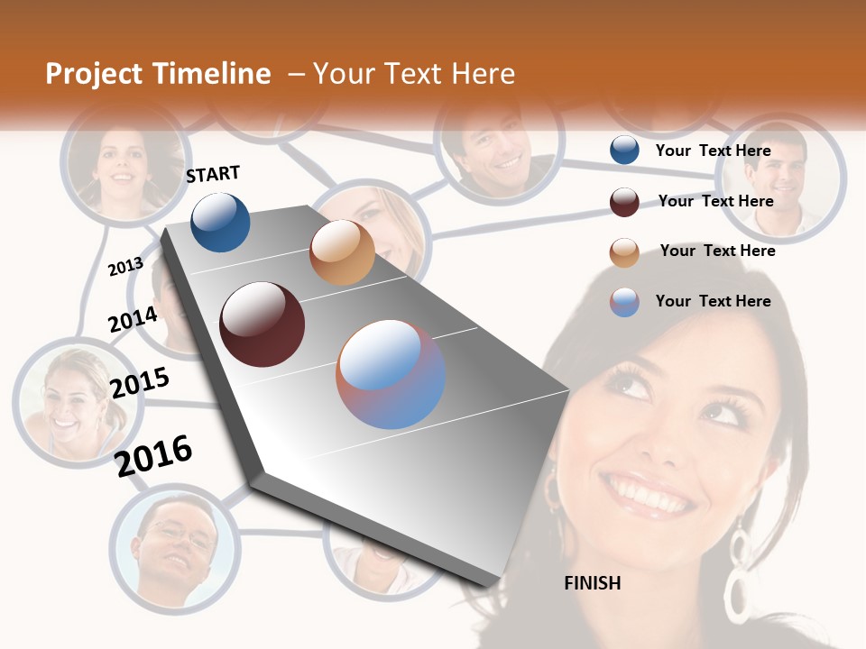 Sweet Stamp Cartoon PowerPoint Template