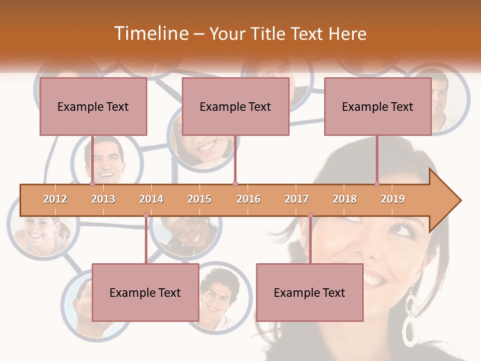 Sweet Stamp Cartoon PowerPoint Template