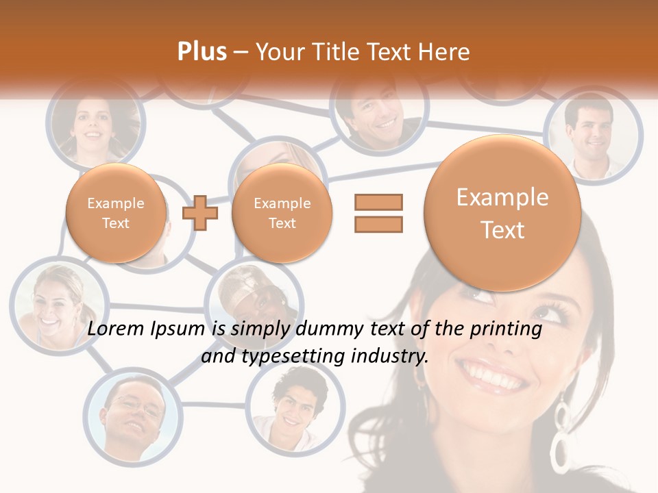 Sweet Stamp Cartoon PowerPoint Template