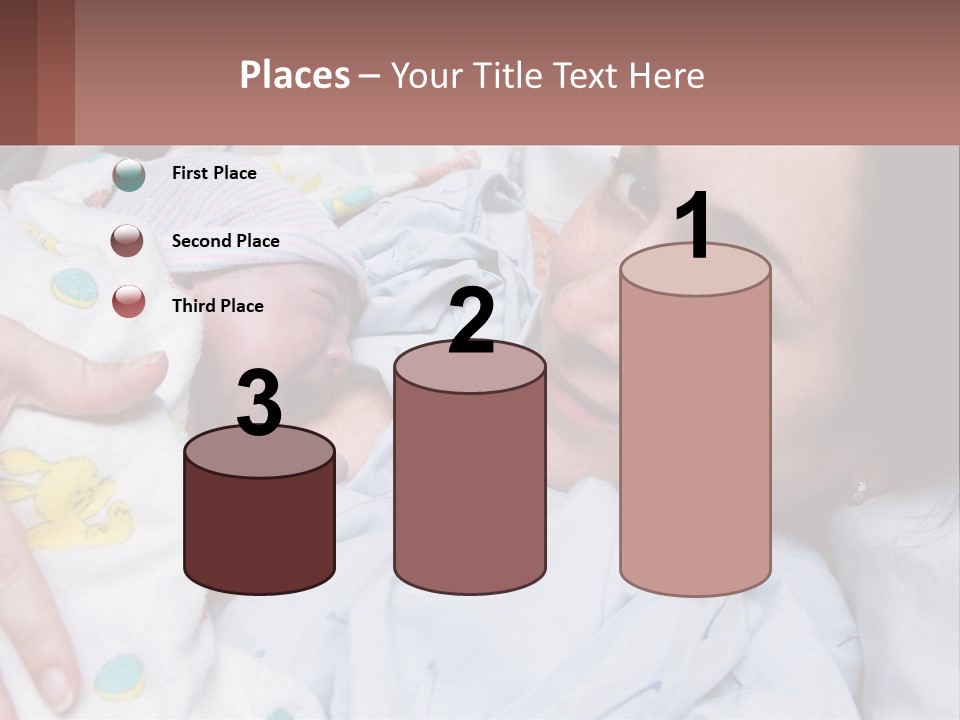 Box Cupcake Decorative PowerPoint Template