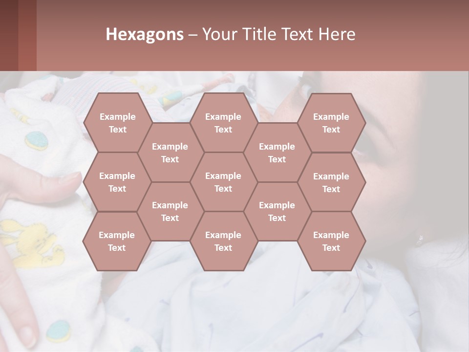 Box Cupcake Decorative PowerPoint Template