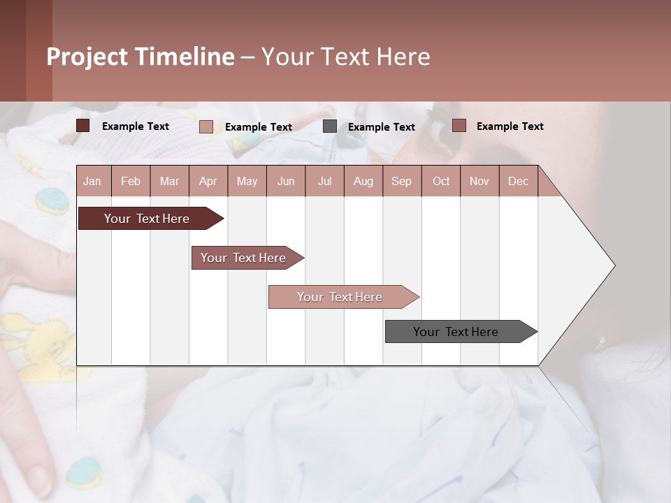 Box Cupcake Decorative PowerPoint Template