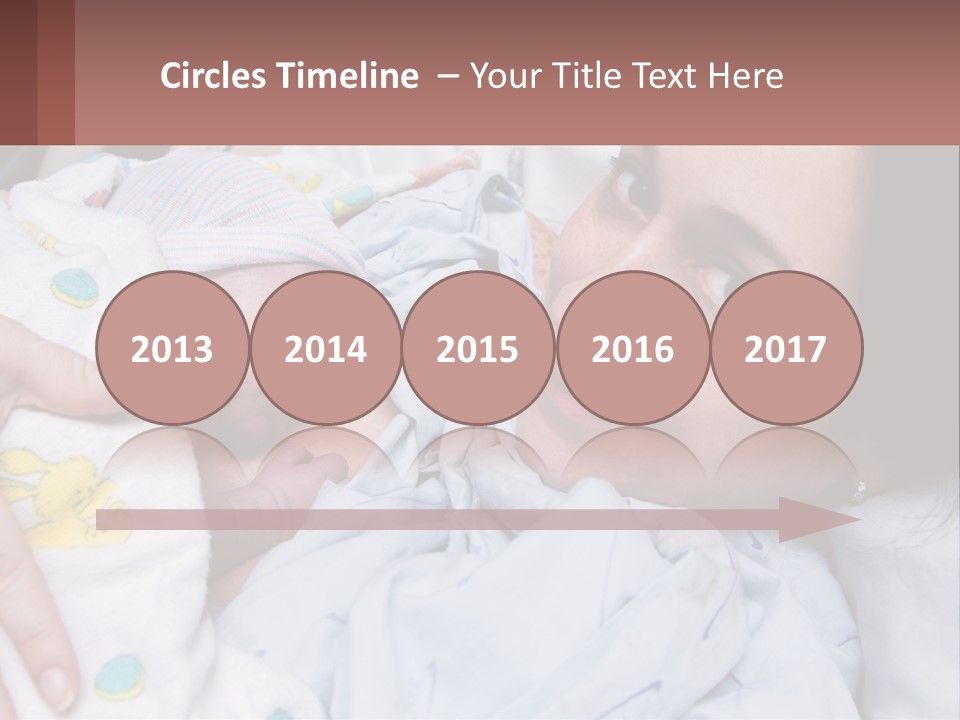 Box Cupcake Decorative PowerPoint Template