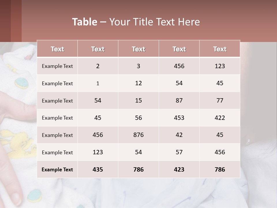 Box Cupcake Decorative PowerPoint Template