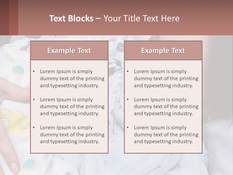 Box Cupcake Decorative PowerPoint Template