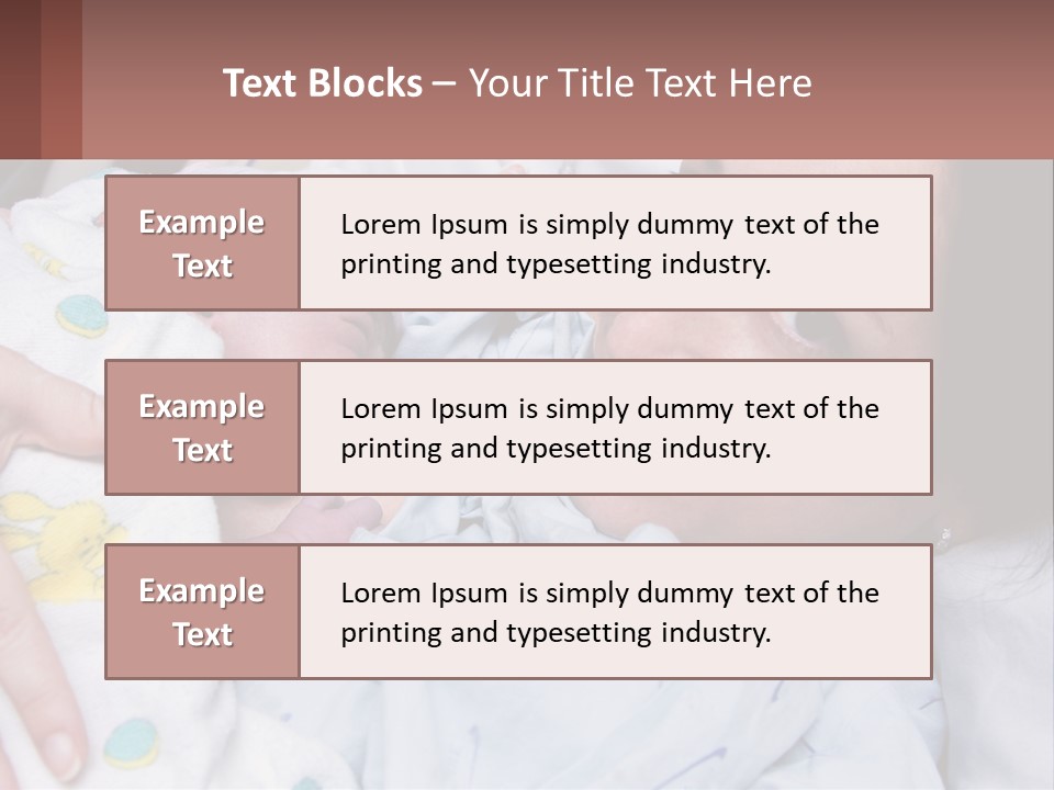 Box Cupcake Decorative PowerPoint Template