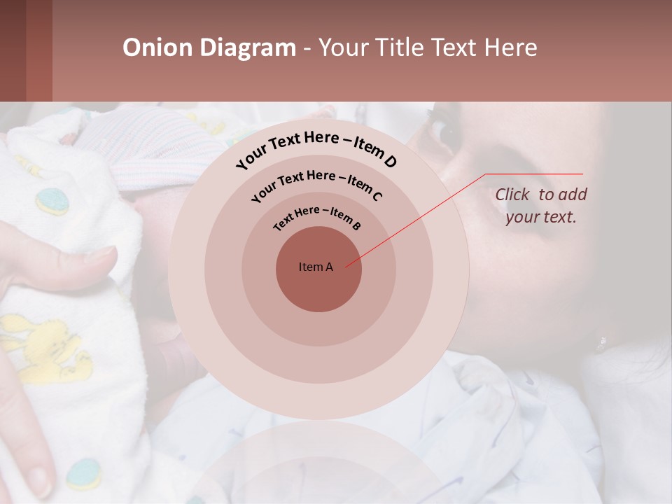 Box Cupcake Decorative PowerPoint Template