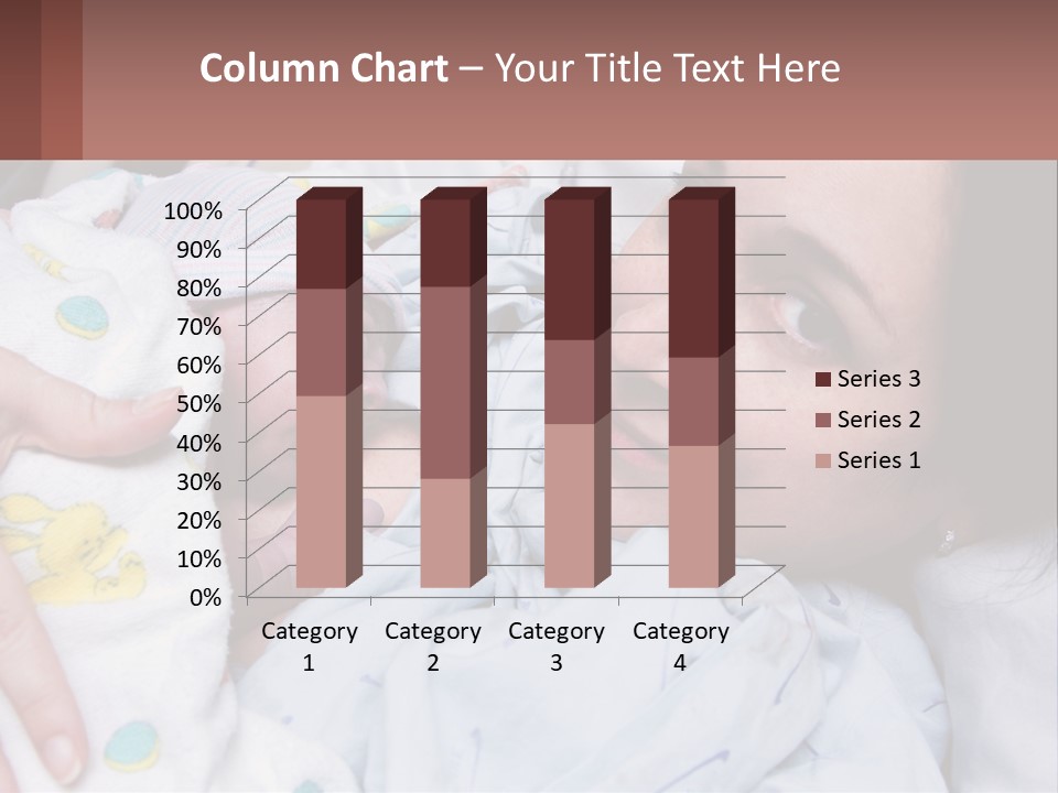 Box Cupcake Decorative PowerPoint Template