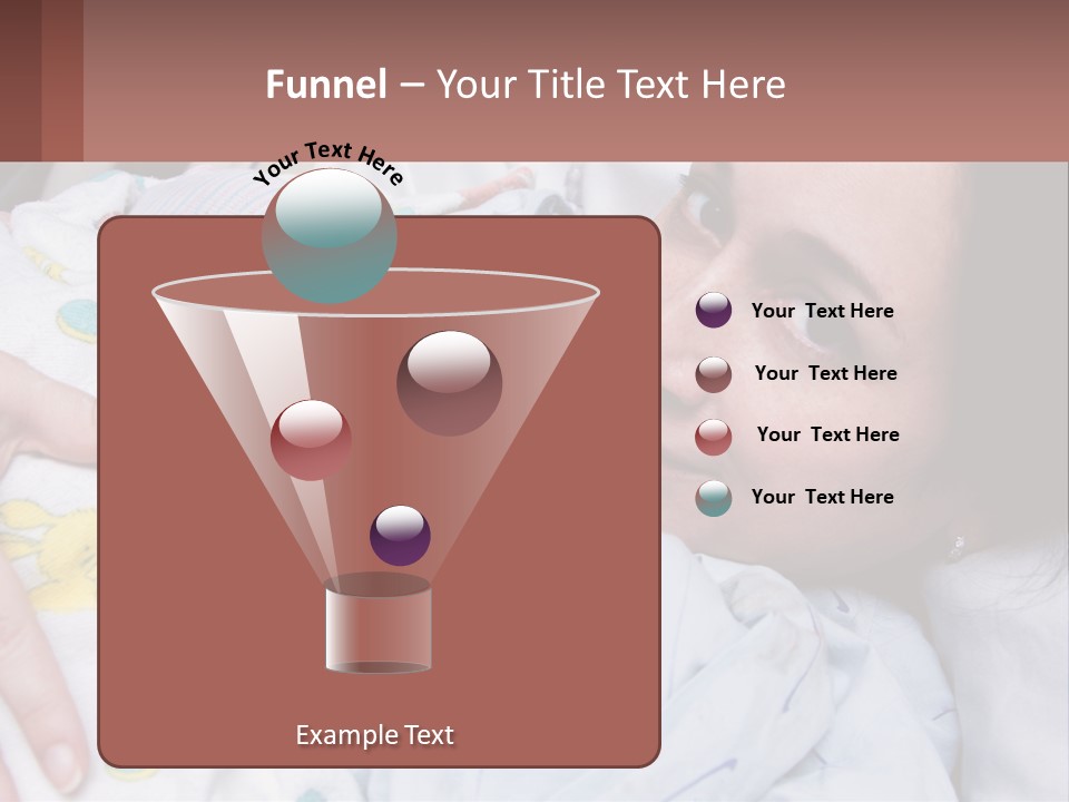 Box Cupcake Decorative PowerPoint Template