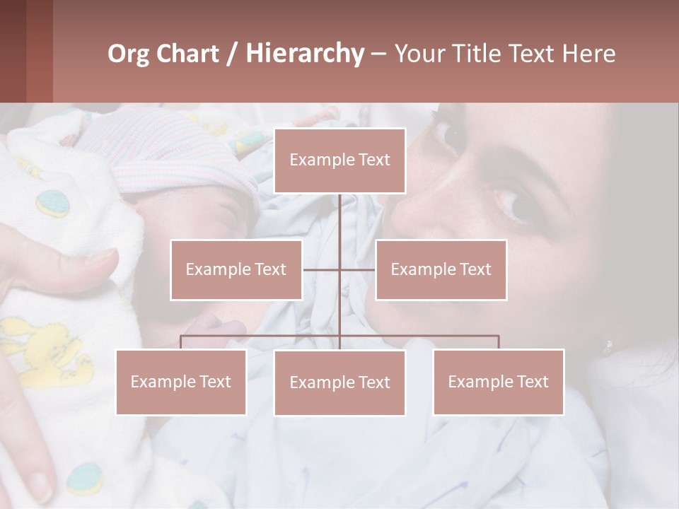 Box Cupcake Decorative PowerPoint Template