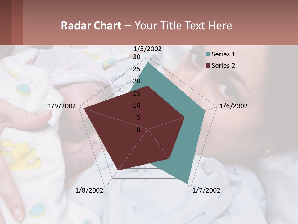 Box Cupcake Decorative PowerPoint Template