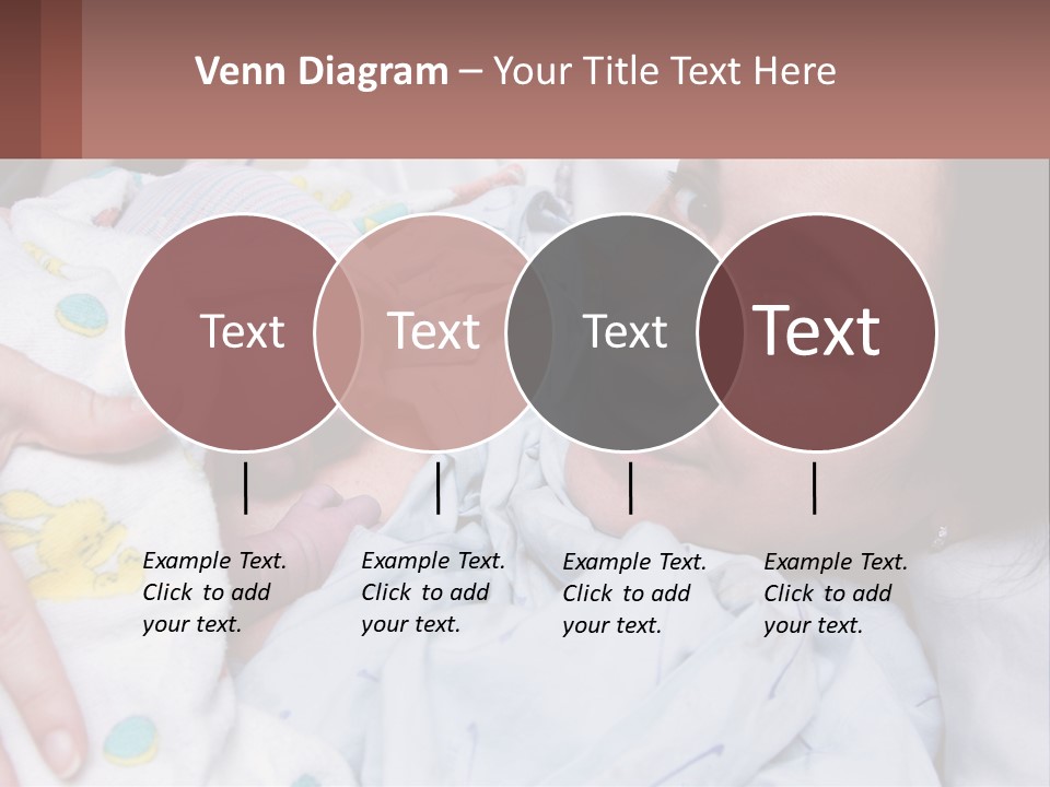 Box Cupcake Decorative PowerPoint Template