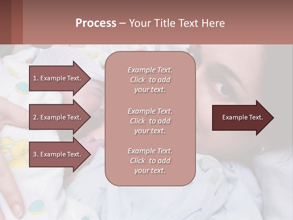 Box Cupcake Decorative PowerPoint Template