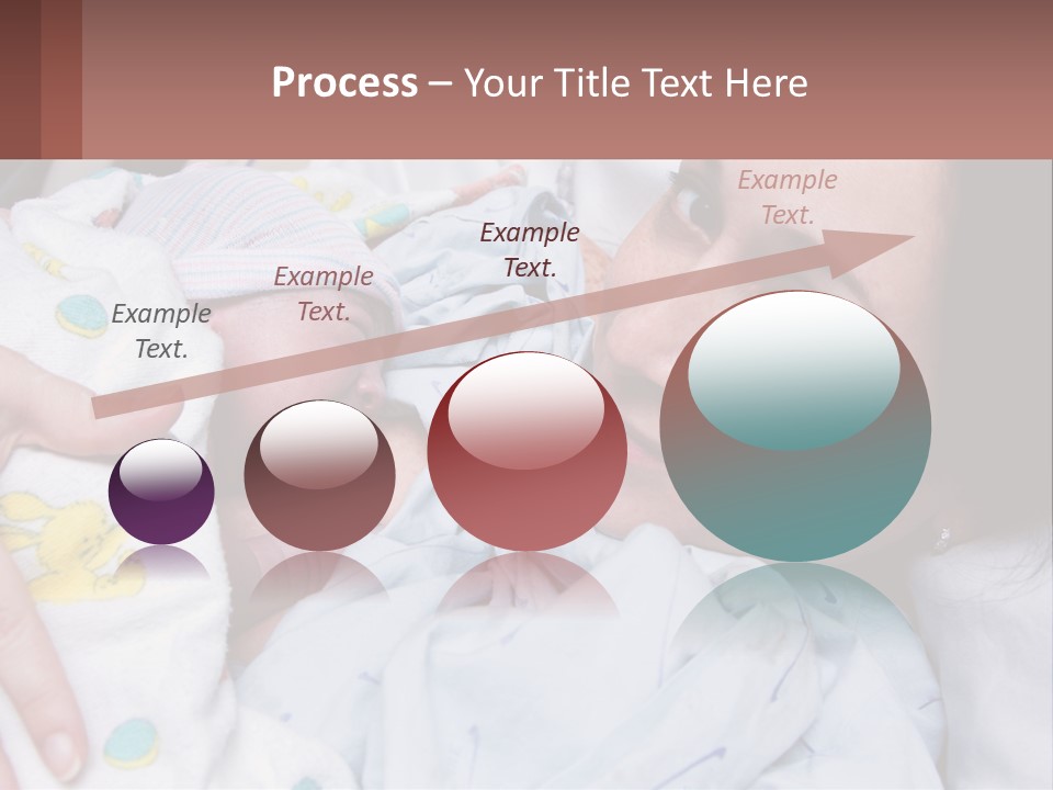 Box Cupcake Decorative PowerPoint Template