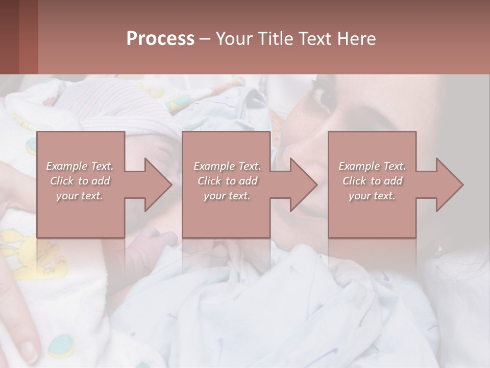 Box Cupcake Decorative PowerPoint Template