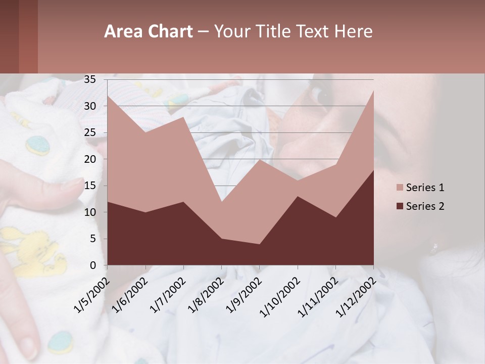 Box Cupcake Decorative PowerPoint Template