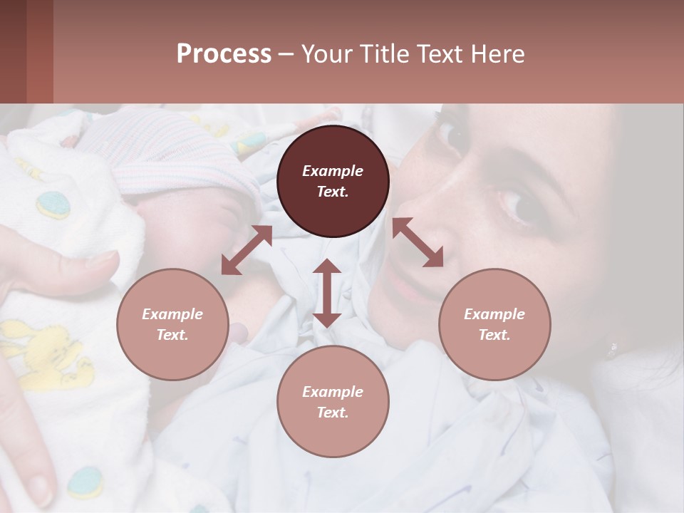 Box Cupcake Decorative PowerPoint Template