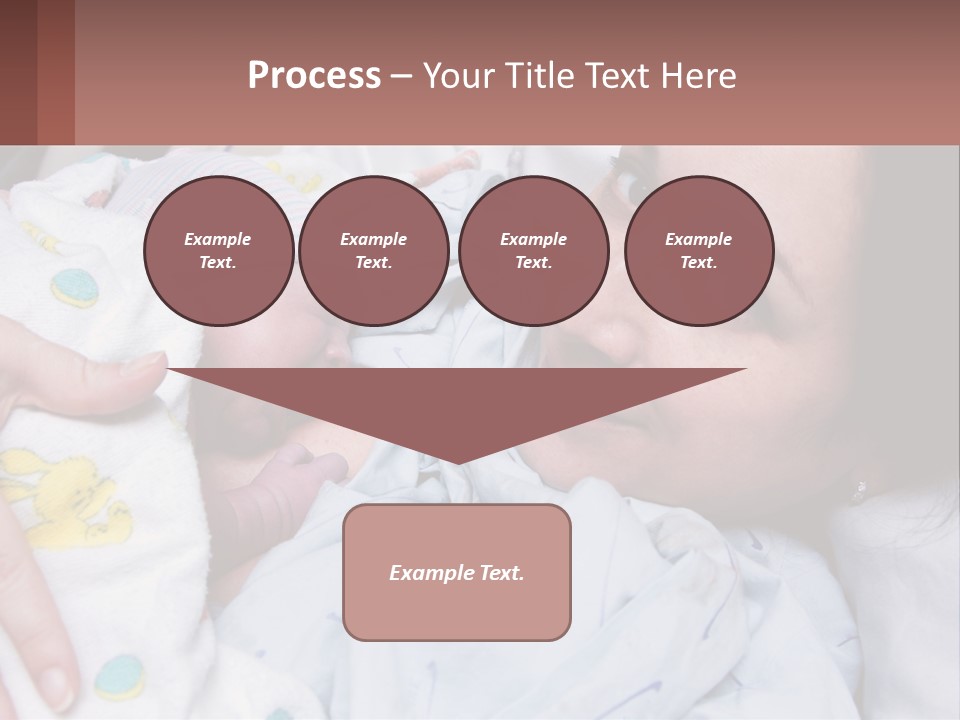 Box Cupcake Decorative PowerPoint Template