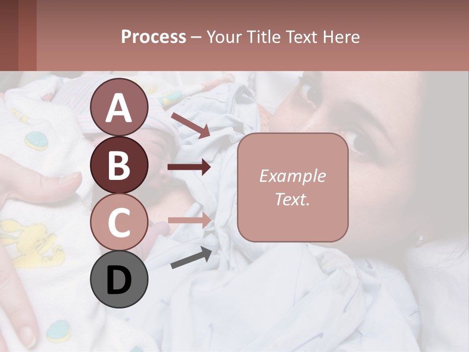 Box Cupcake Decorative PowerPoint Template