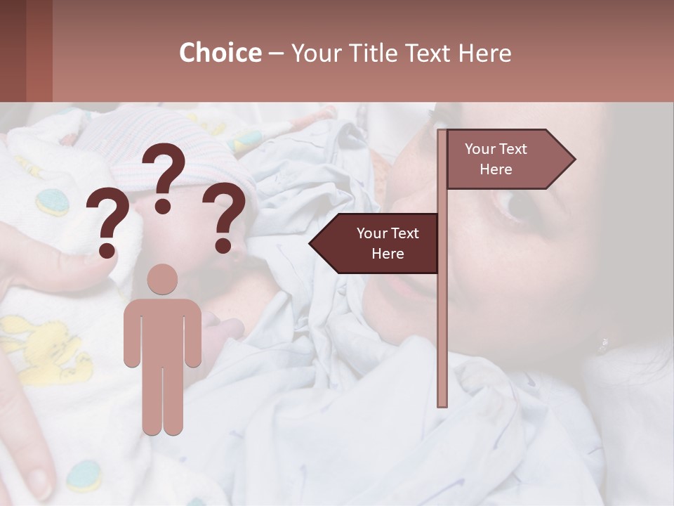 Box Cupcake Decorative PowerPoint Template