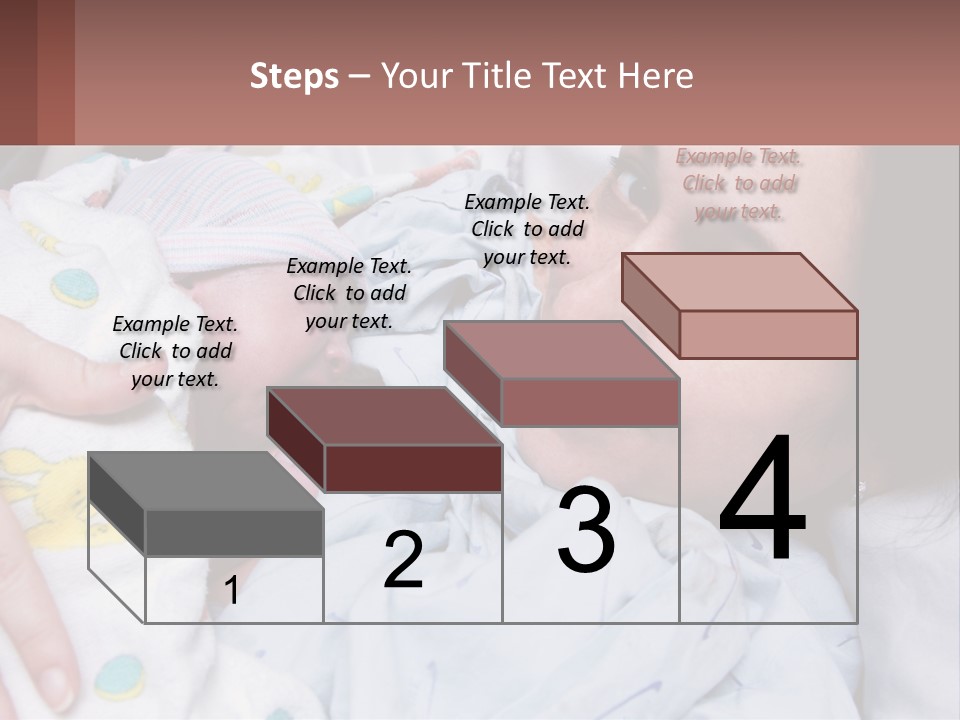 Box Cupcake Decorative PowerPoint Template
